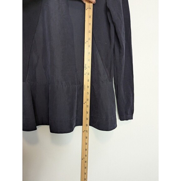 COS Sweater Women Size Small Navy Blue Long Sleeve - Picture 9 of 9